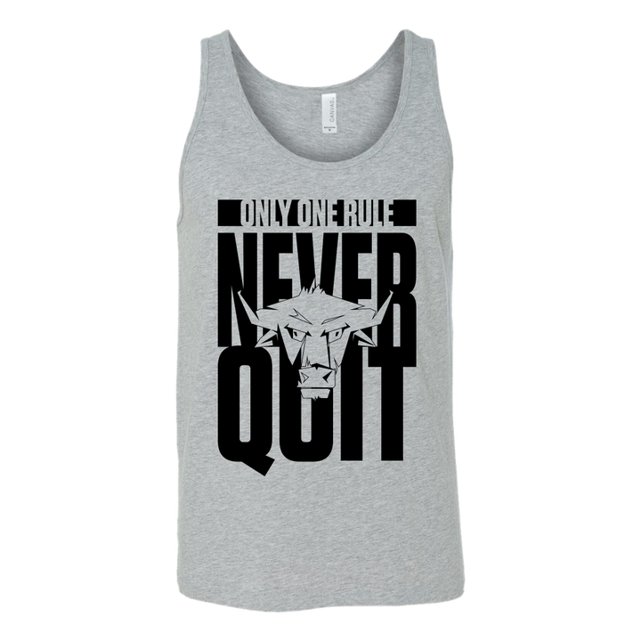 TN Never Quit Canvas Unisex Tank - Tru Nobilis