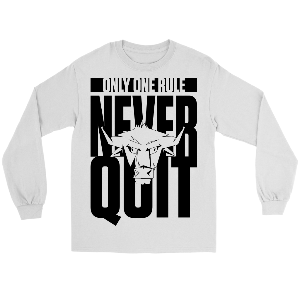 TN Never Quit Gildan Long Sleeve Tee - Tru Nobilis