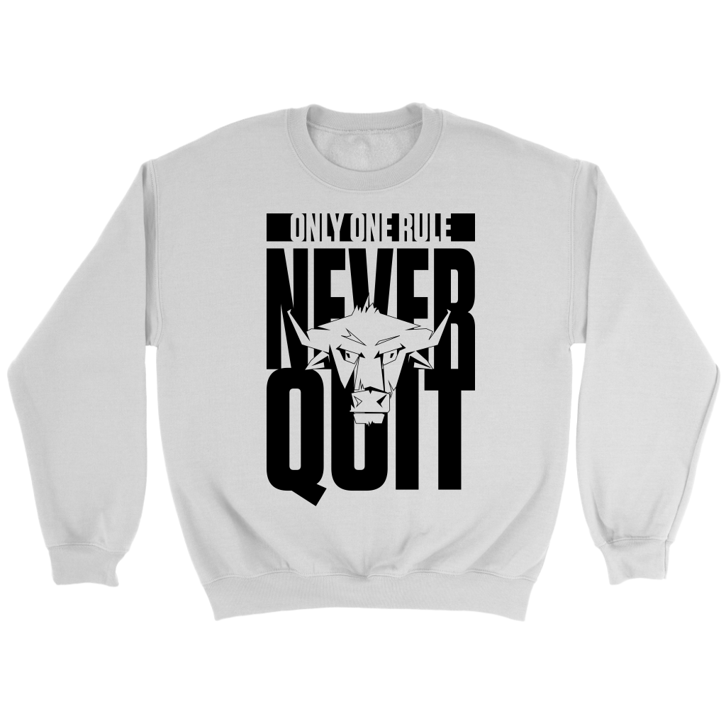 TN Never Quit Crewneck Sweatshirt - Tru Nobilis