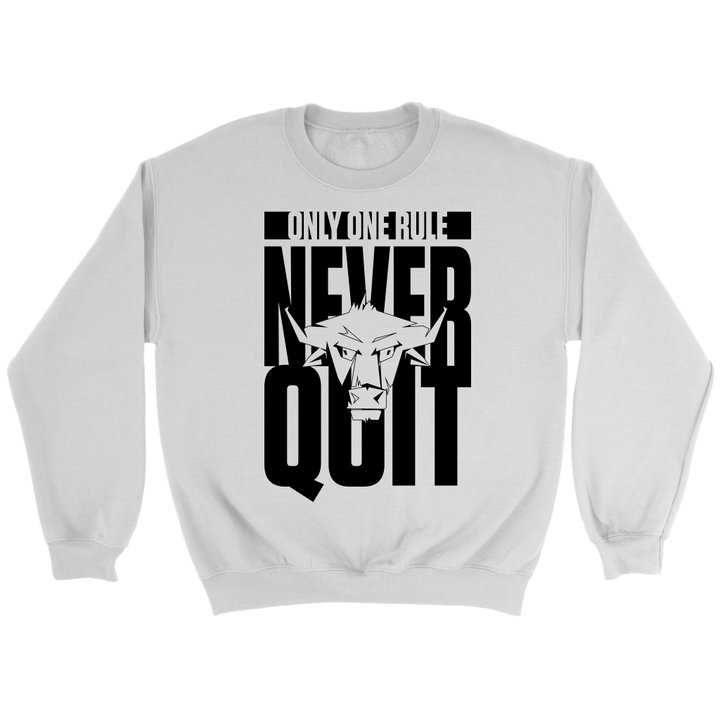 TN Never Quit Crewneck Sweatshirt - Tru Nobilis