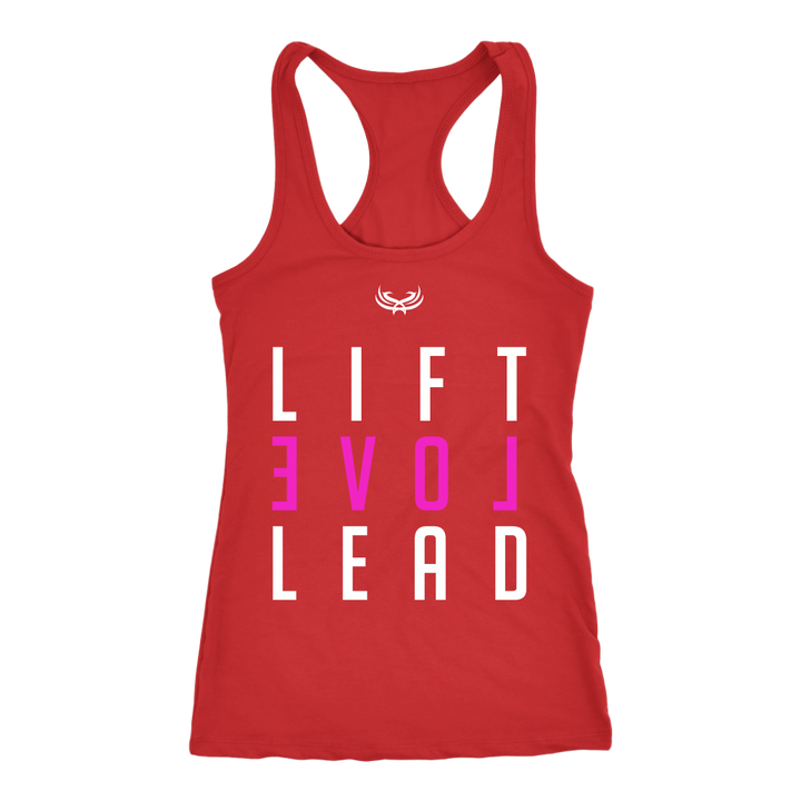 TN Lift Love Lead Next Level Racerback Tank - Tru Nobilis