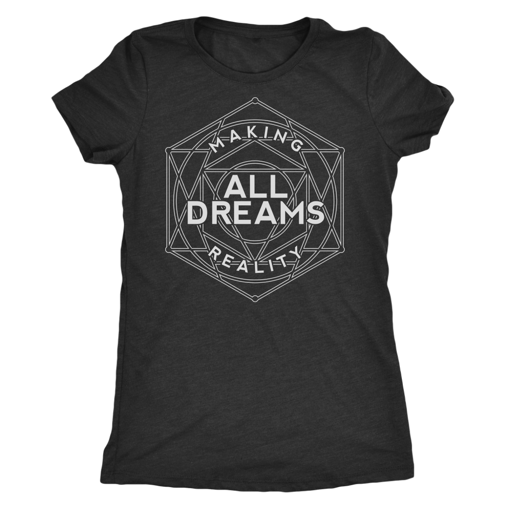 TN All Dreams Next Level Womens Triblend - Tru Nobilis