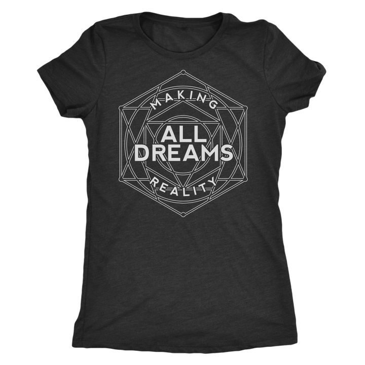 TN All Dreams Next Level Womens Triblend - Tru Nobilis