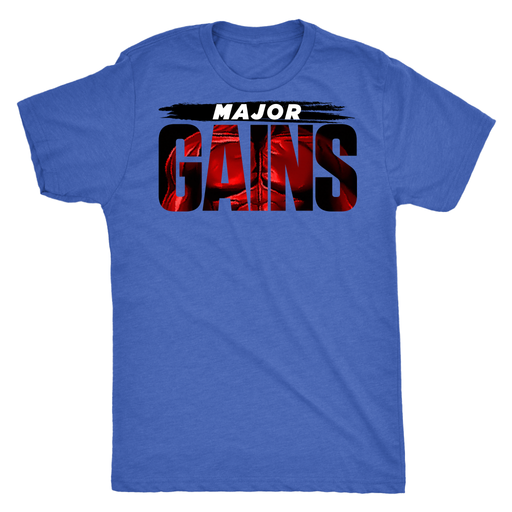 TN Major Gains Next Level Mens Triblend - Tru Nobilis