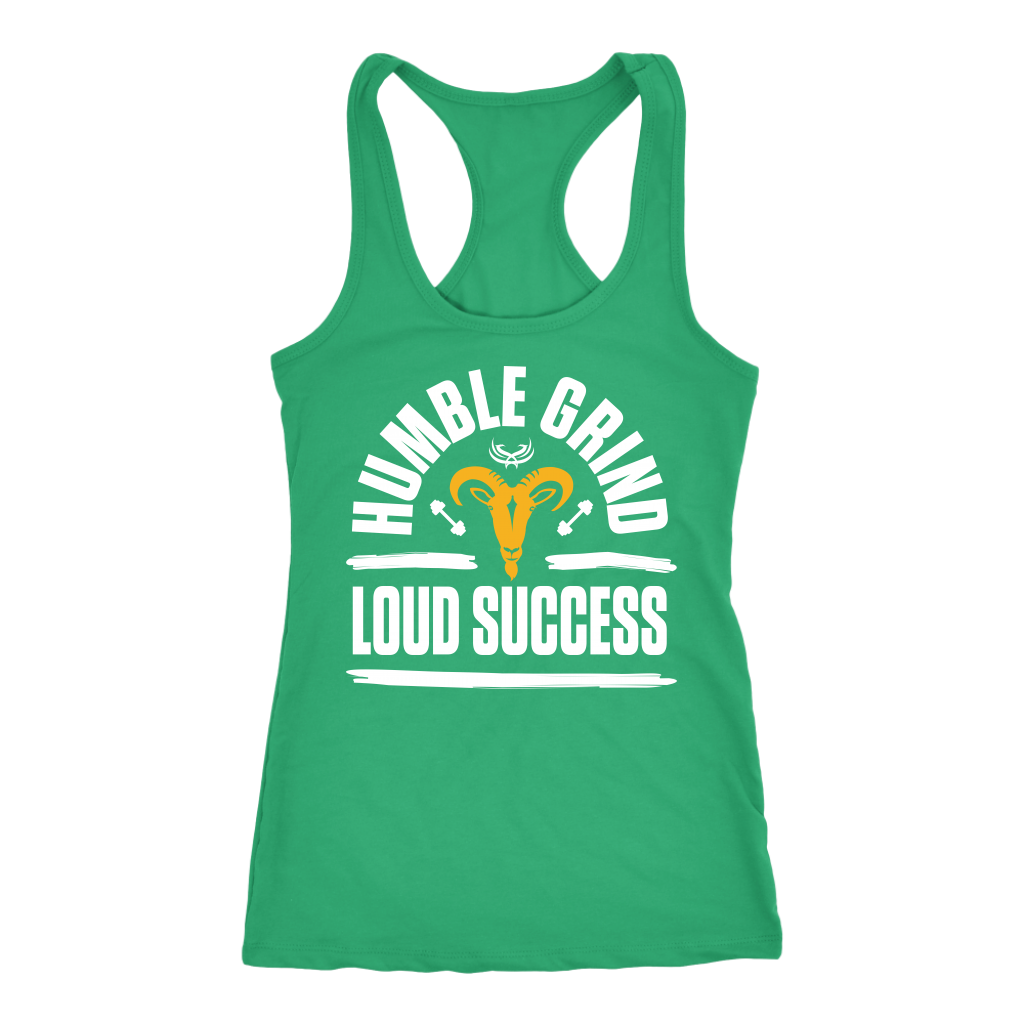 TN Humble Grind Next Level Racerback Tank - Tru Nobilis