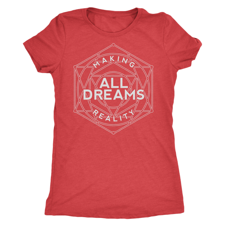 TN All Dreams Next Level Womens Triblend - Tru Nobilis