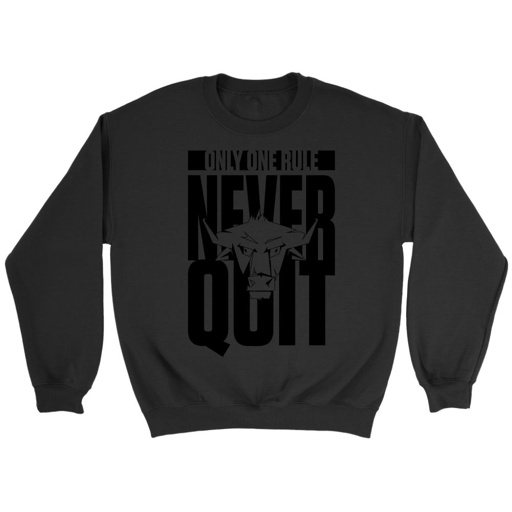TN Never Quit Crewneck Sweatshirt - Tru Nobilis
