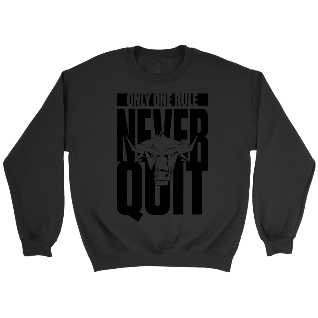 TN Never Quit Crewneck Sweatshirt - Tru Nobilis