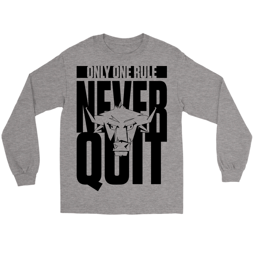 TN Never Quit Gildan Long Sleeve Tee - Tru Nobilis