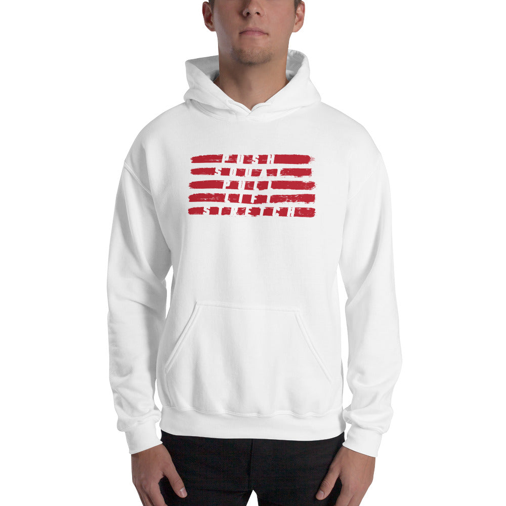 TN Athlete White V3 Hooded Sweatshirt - Tru Nobilis