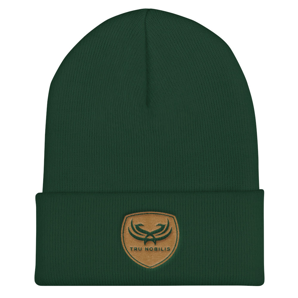 Tru Nobilis Shield Cuffed Beanie - Tru Nobilis