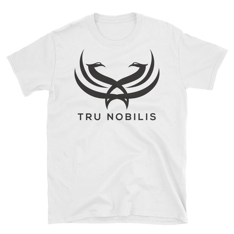 Tru Nobilis Black Emblem Short-Sleeve Unisex T-Shirt - Tru Nobilis