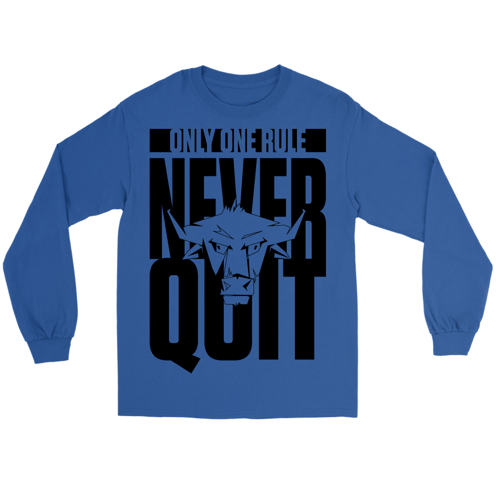 TN Never Quit Gildan Long Sleeve Tee - Tru Nobilis