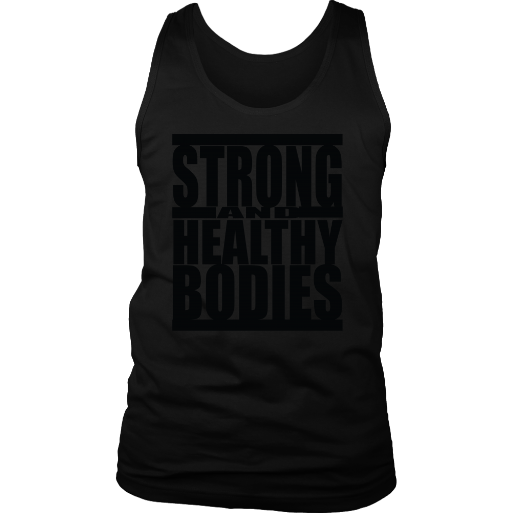 TN Strong and Healthy Bodies Black Shirt - Tru Nobilis