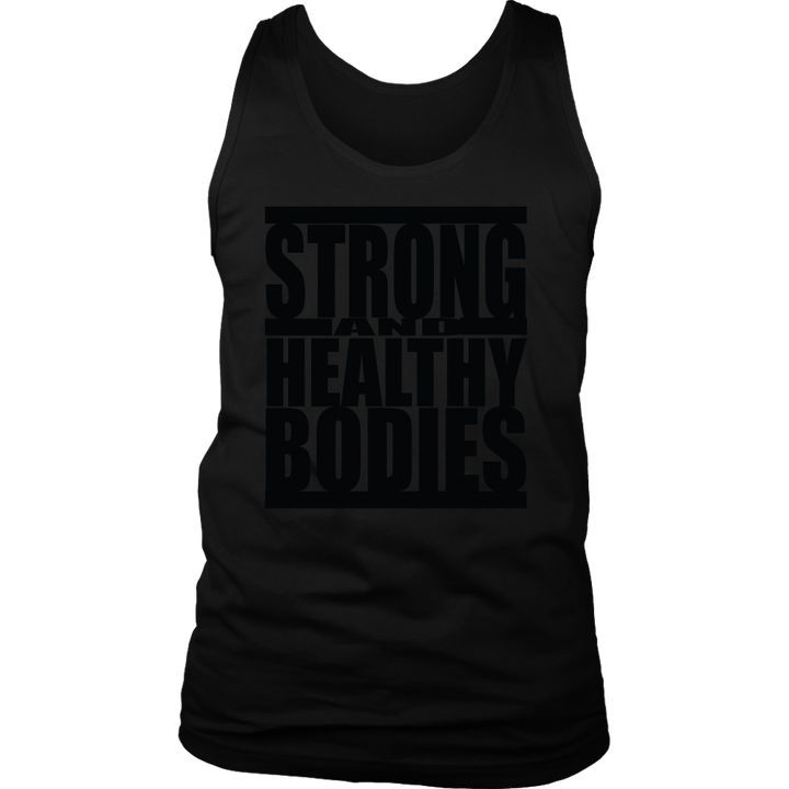 TN Strong and Healthy Bodies Black Shirt - Tru Nobilis