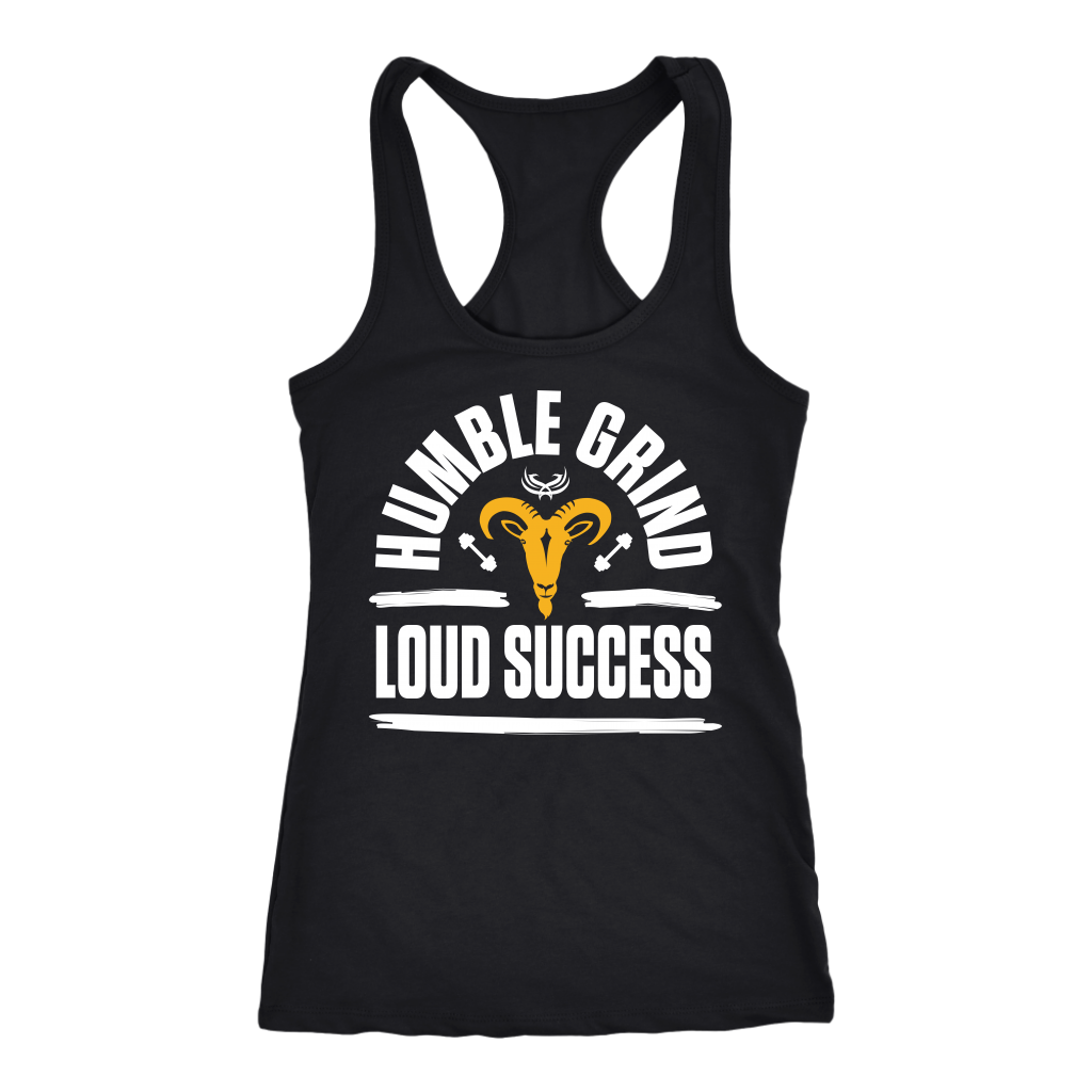 TN Humble Grind Next Level Racerback Tank - Tru Nobilis