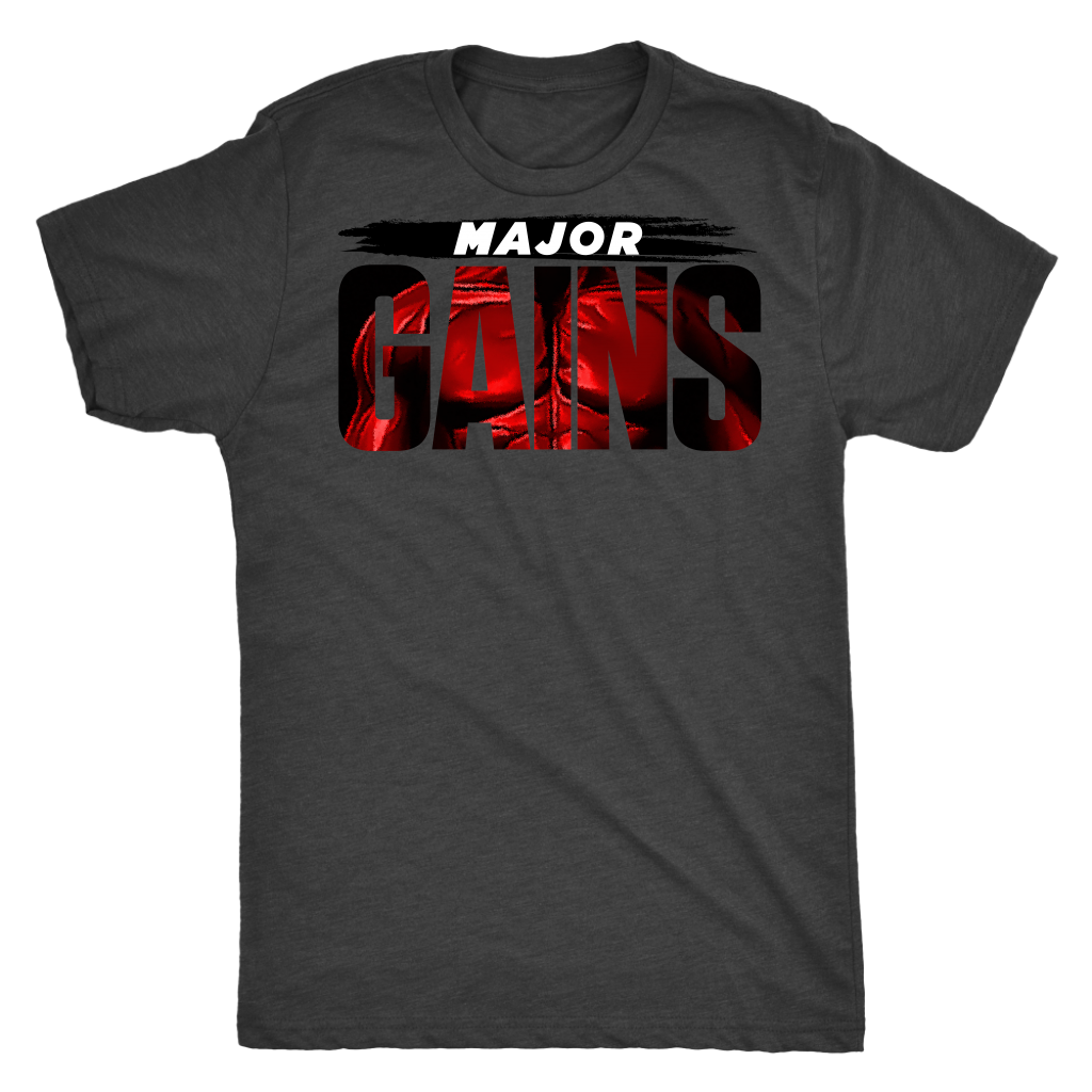 TN Major Gains Next Level Mens Triblend - Tru Nobilis