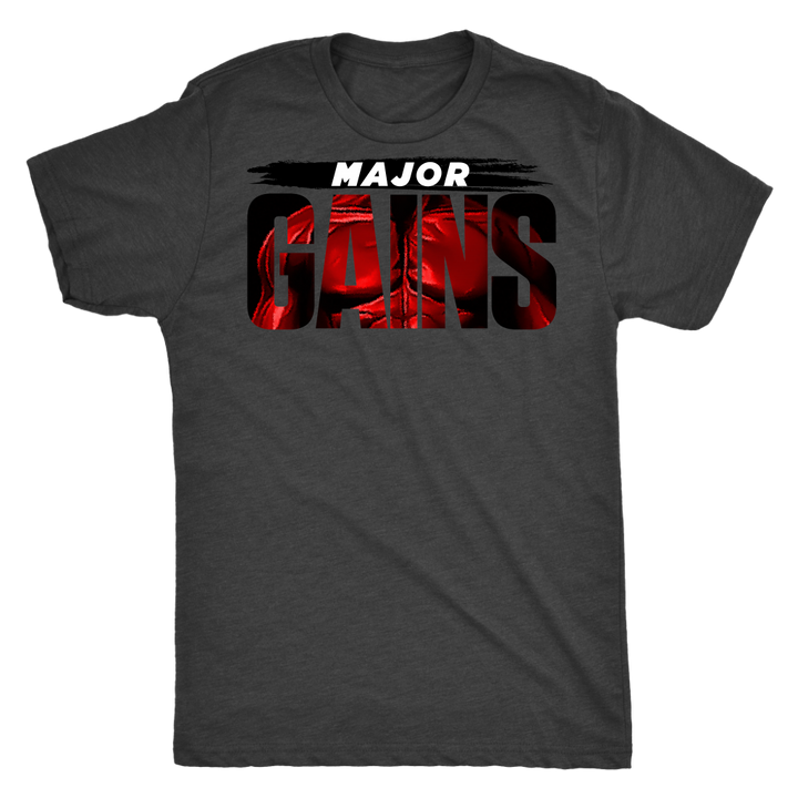 TN Major Gains Next Level Mens Triblend - Tru Nobilis