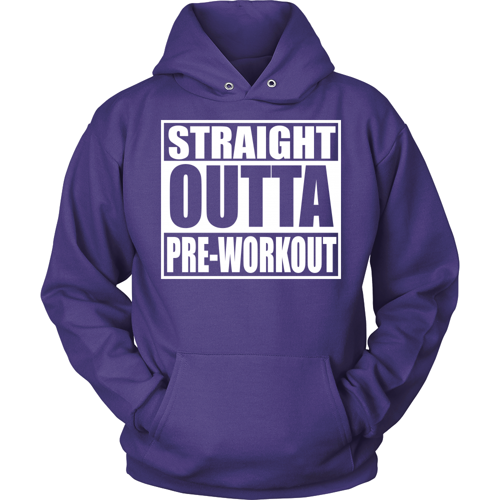 Straight Outta Pre-Workout Unisex Hoodie - Tru Nobilis