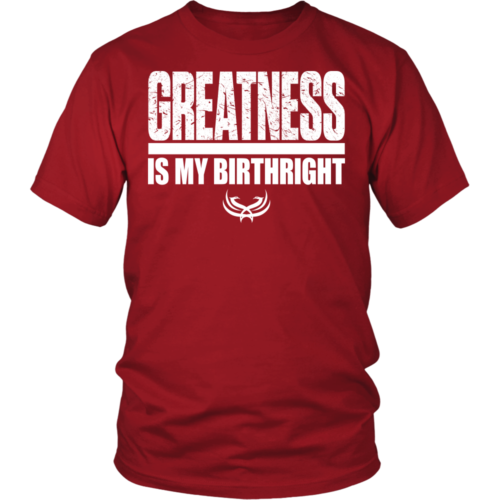 Greatness Is My Birthright District Unisex Shirt - Tru Nobilis