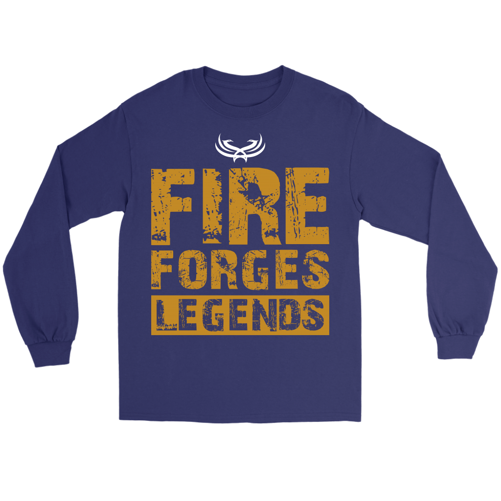 TN Fire Forges Legends Gildan Long Sleeve Tee - Tru Nobilis
