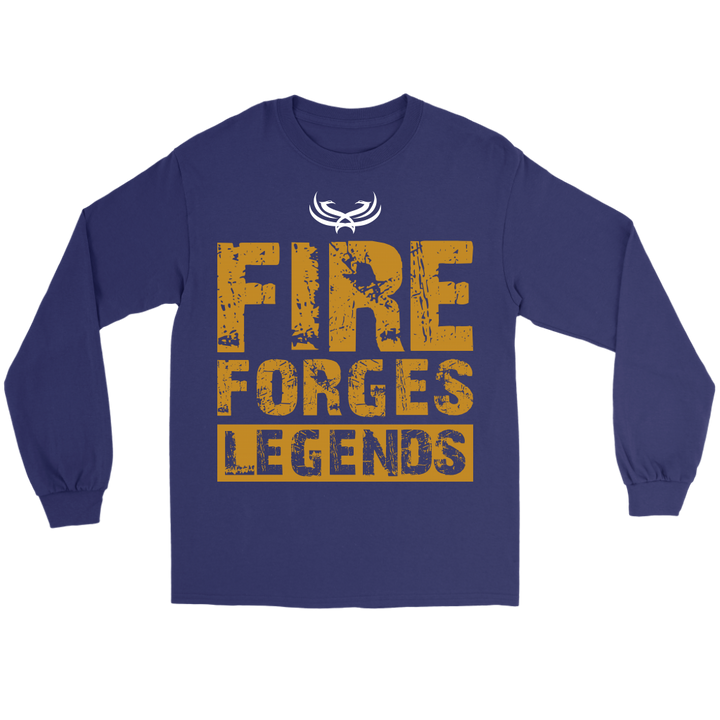 TN Fire Forges Legends Gildan Long Sleeve Tee - Tru Nobilis