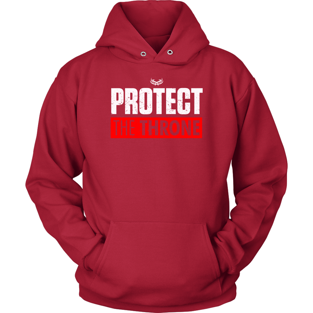 TN Protect the Throne Red Unisex Hoodie - Tru Nobilis