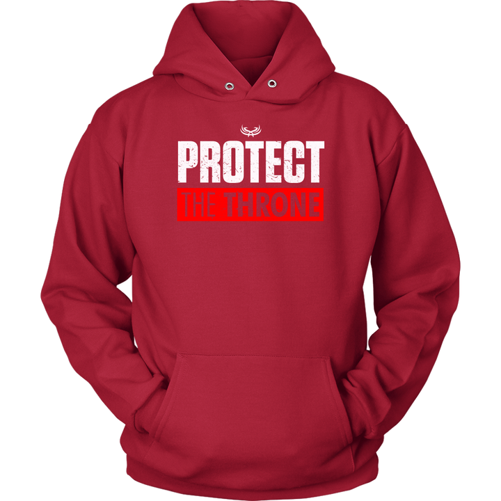 TN Protect the Throne Red Unisex Hoodie - Tru Nobilis