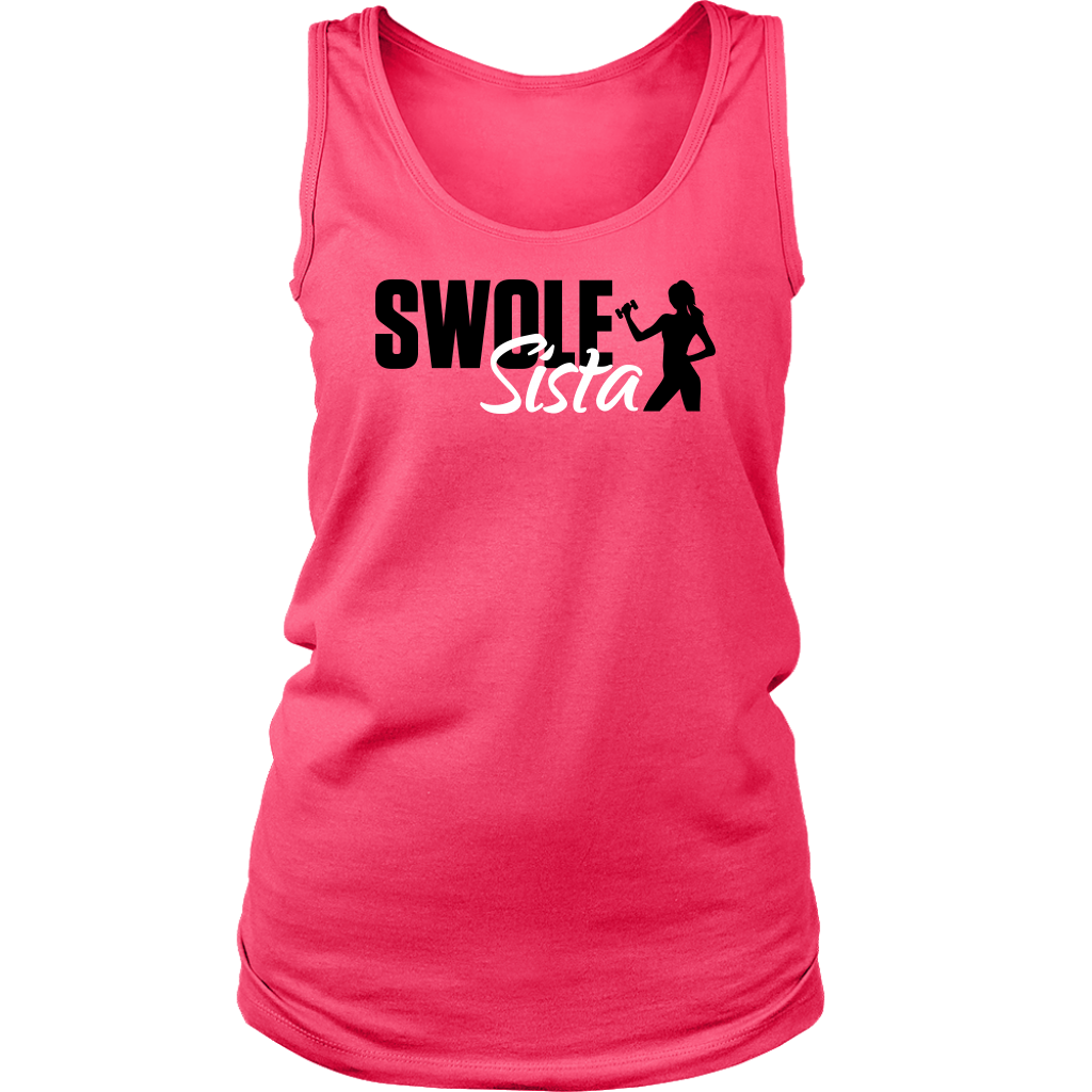 TN Swole Sista District Womens Tank - Tru Nobilis