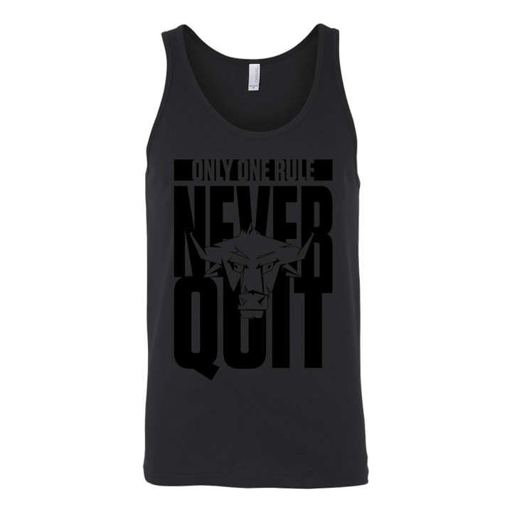 TN Never Quit Canvas Unisex Tank - Tru Nobilis