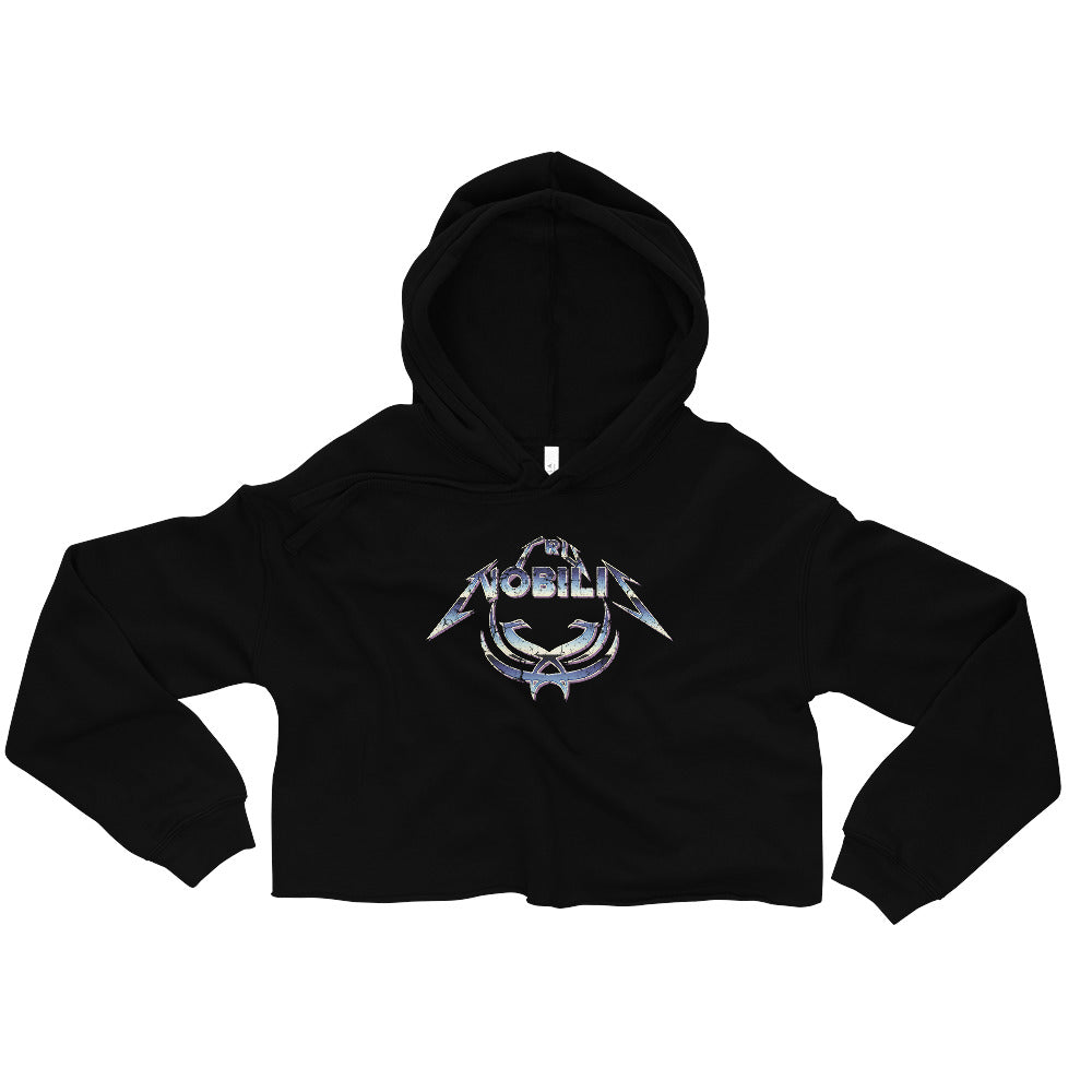 TN Metallic Crop Hoodie - Tru Nobilis