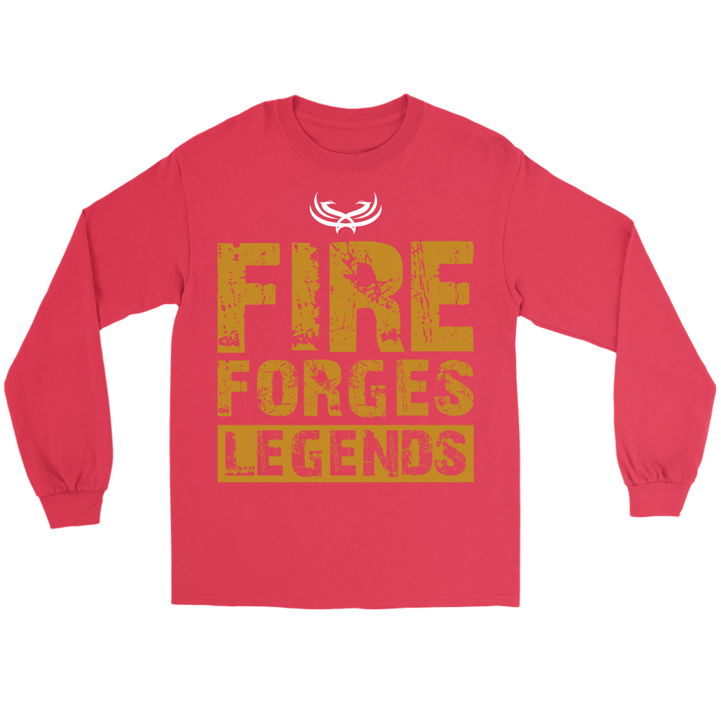 TN Fire Forges Legends Gildan Long Sleeve Tee - Tru Nobilis