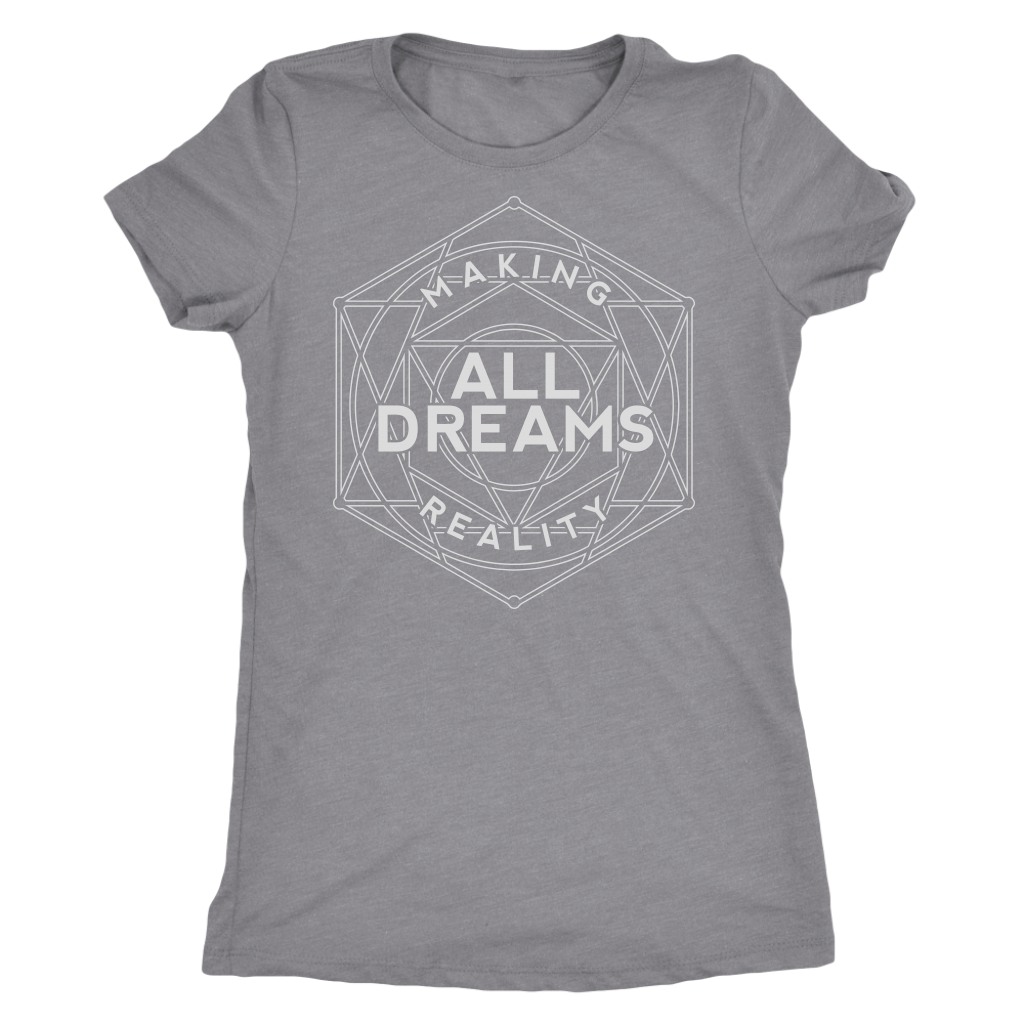 TN All Dreams Next Level Womens Triblend - Tru Nobilis