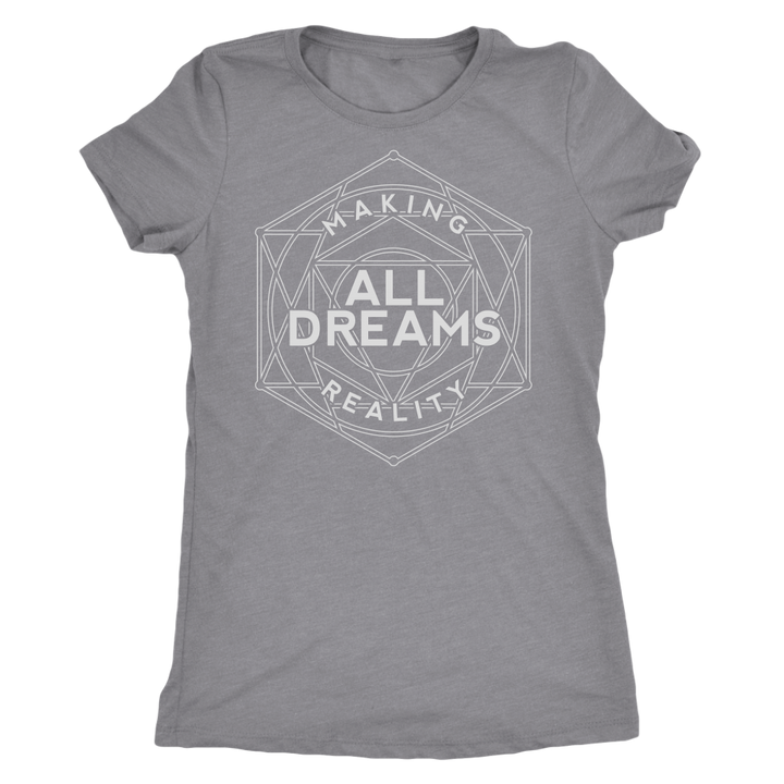 TN All Dreams Next Level Womens Triblend - Tru Nobilis