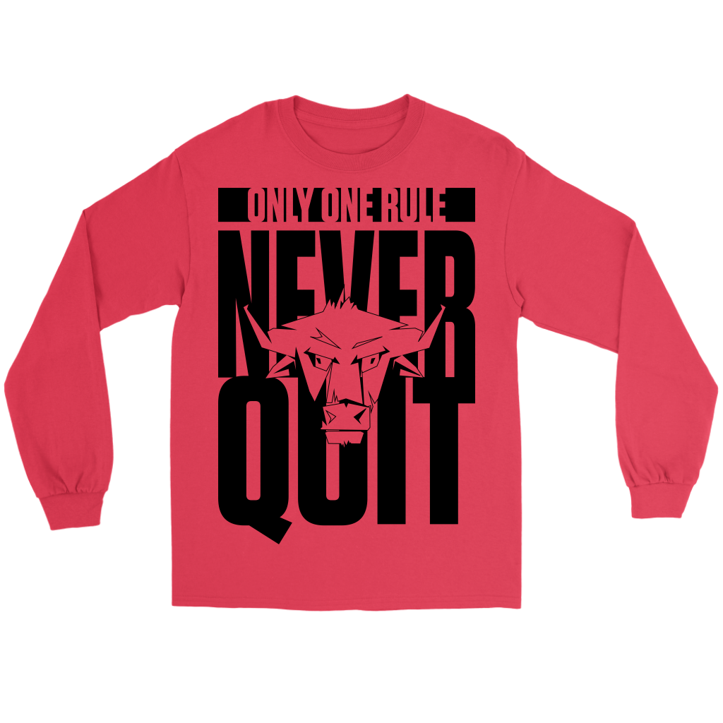 TN Never Quit Gildan Long Sleeve Tee - Tru Nobilis