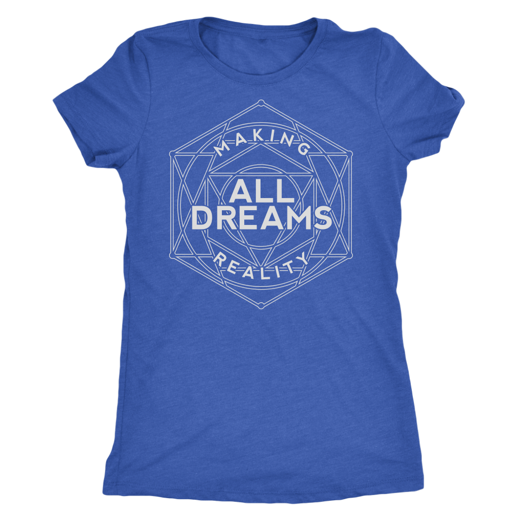 TN All Dreams Next Level Womens Triblend - Tru Nobilis