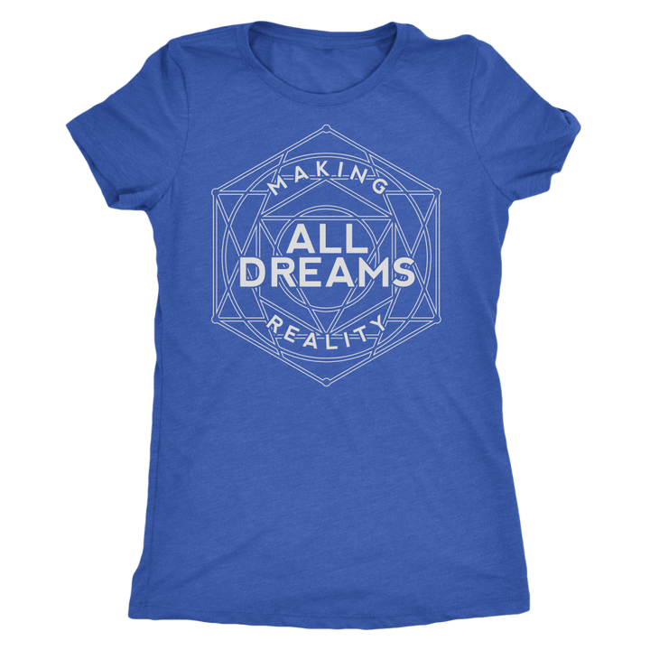 TN All Dreams Next Level Womens Triblend - Tru Nobilis