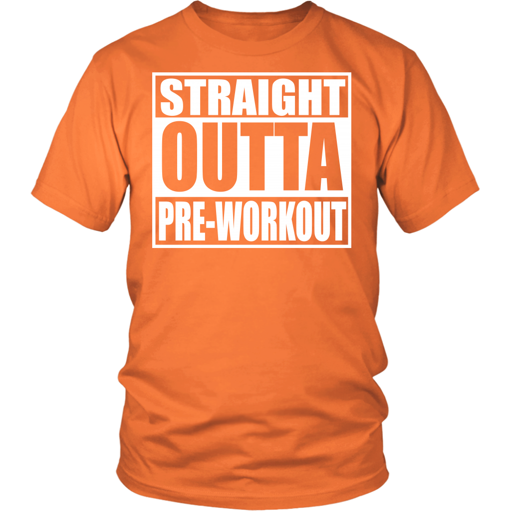 Straight Outta Pre-Workout District Unisex Shirt - Tru Nobilis